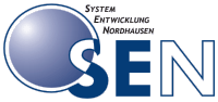 Logo SEN - System Entwicklung Nordhausen