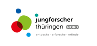Logo Jungforscher Thüringen Nord - entdecke - erforsche - erfinde