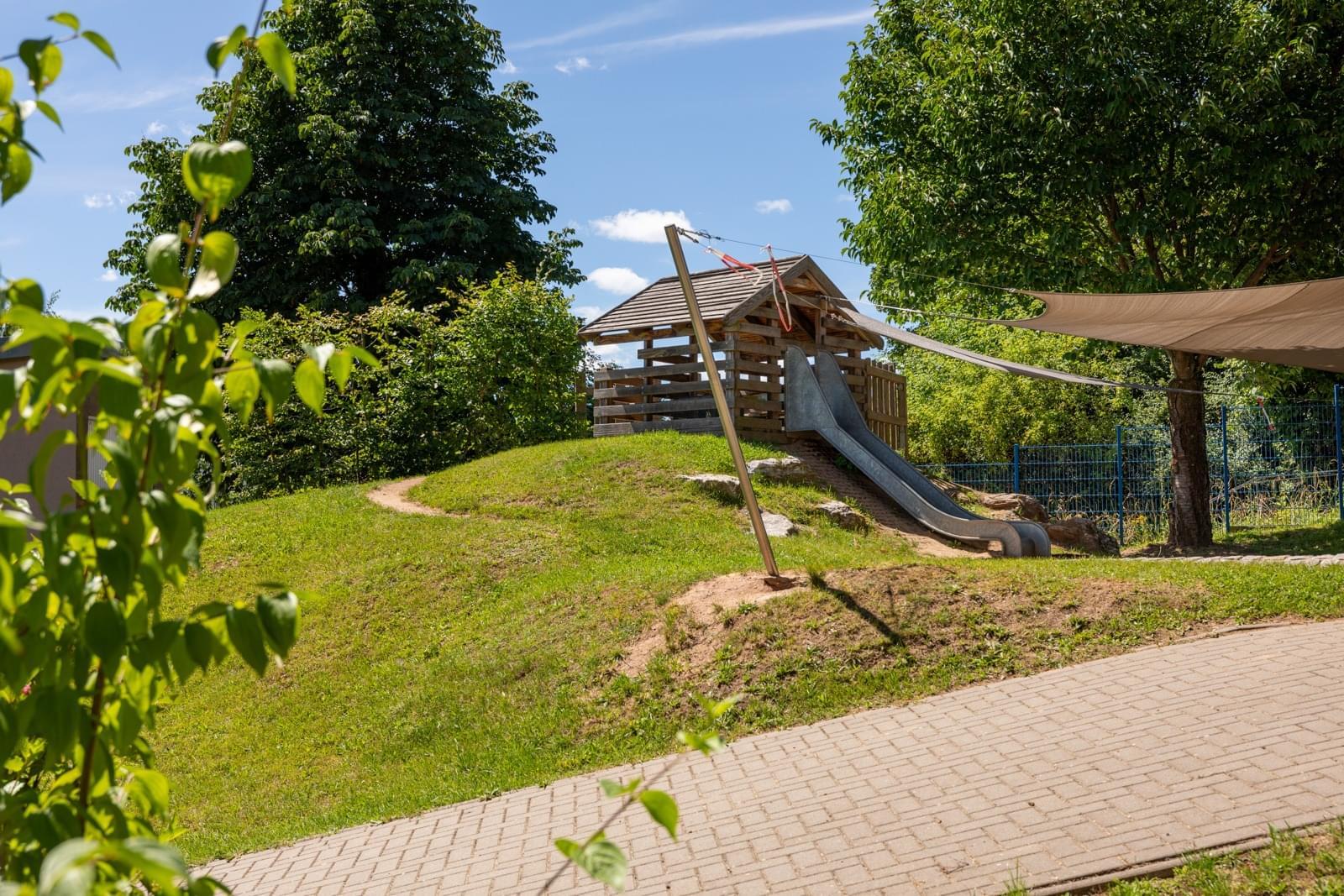 Campus-Kindergarten, Spielplatz im Grünen